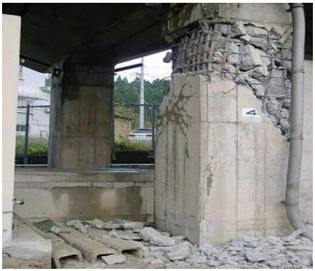 اشکالات اجرایی سازه بتنی؛ بررسی نواقص اجرایی ساختمان های بتنی(آپدیت 1405) 40 Figure 22 Column shear failure 15 11zon