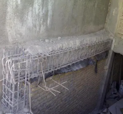 اشکالات اجرایی سازه بتنی؛ بررسی نواقص اجرایی ساختمان های بتنی(آپدیت 1405) 67 Figure 40 Reinforced concrete building Marand 1st Blvd 13 11zon