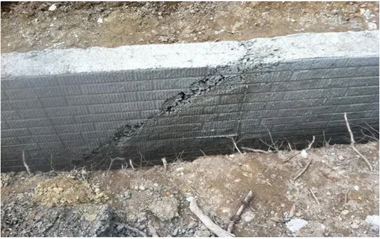 اشکالات اجرایی سازه بتنی؛ بررسی نواقص اجرایی ساختمان های بتنی(آپدیت 1405) 123 Figure 67 Creating a cold seam 15 11zon