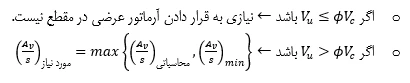 حداقل و حداکثر آرماتور المان های بتنی همراه با ضوابط فاصله آرماتورها(آپدیت 1405) 32 f21