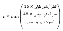حداقل و حداکثر آرماتور المان های بتنی همراه با ضوابط فاصله آرماتورها(آپدیت 1405) 90 f43