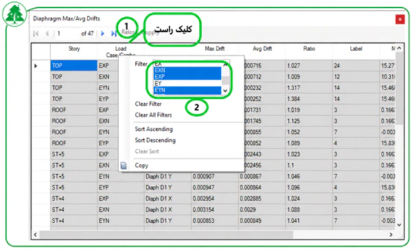 نحوه کنترل نامنظمی پیچشی در ایتبس