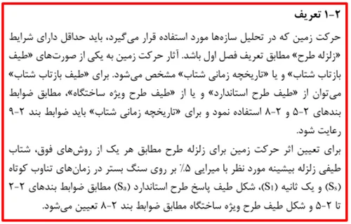 مفهوم طیف پاسخ 